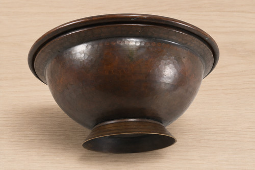 Bronze schale gehämmert - gehämmert, |