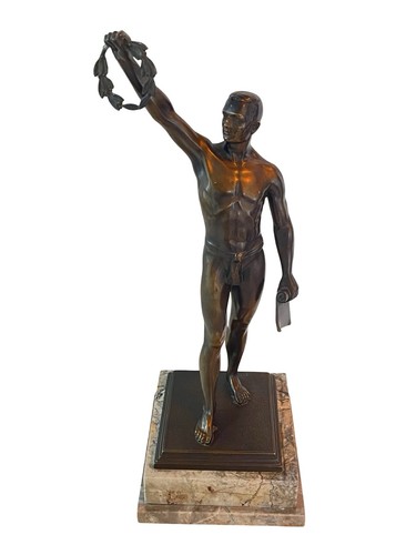 Bronzefigur griechischer - bronzefigur,