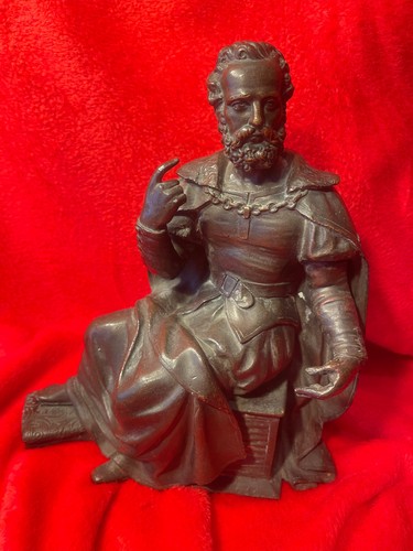 Sitzender philosoph allegorie - sitzender, (allegorie