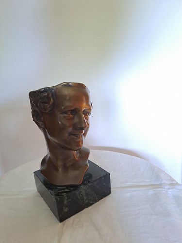 Bronze lachende - bronze,