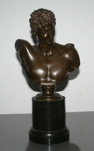 Bronzefigur hermes von - bronzefigur,,