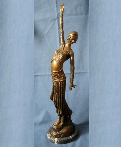 Bronzefigur nach chiparus - nach, d.h.chiparus