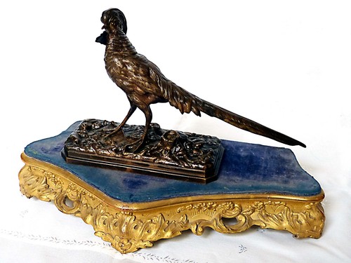 Jagdliche bronzefigur 19 - bronzefigur, +