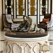 Art Deco Figurengruppe Frau