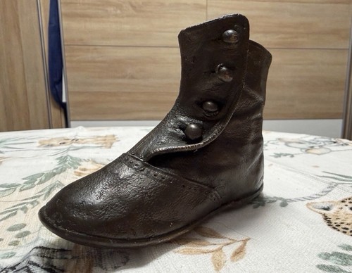 Antiker miniatur kinderstiefel - antiker, miniatur-kinderstiefel
