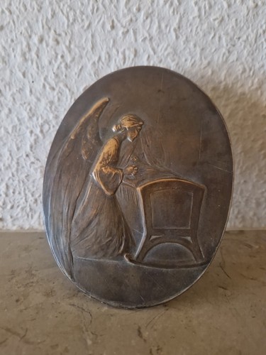 Aufstell bronze relief - aufstell,