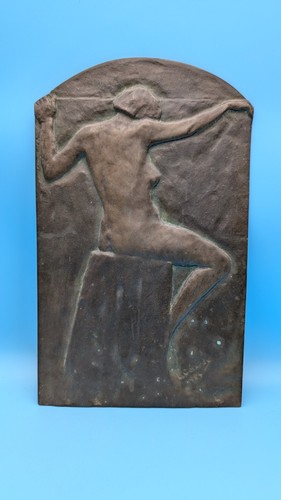 Louis gérardy bronze relief - louis,