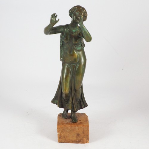 Loren signierte bronze figur - loren,