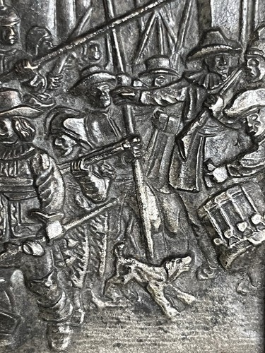 Altes bronze relief - relief, die