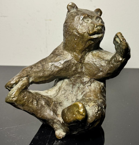 Bronzefigur bär deutsch - bronzefigur,