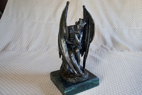 Bronze skulptur geflügelter - skulptur,