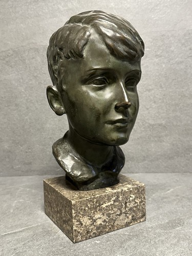 Lebensgroße porträt bronze - porträt,