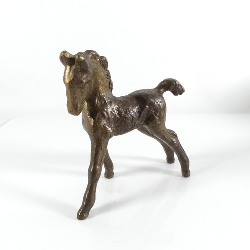Bronze fohlen entwurf - fohlen,,