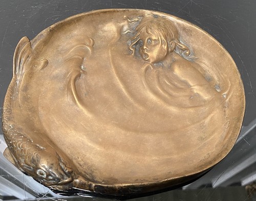 Bronze schale kind und - schale,,