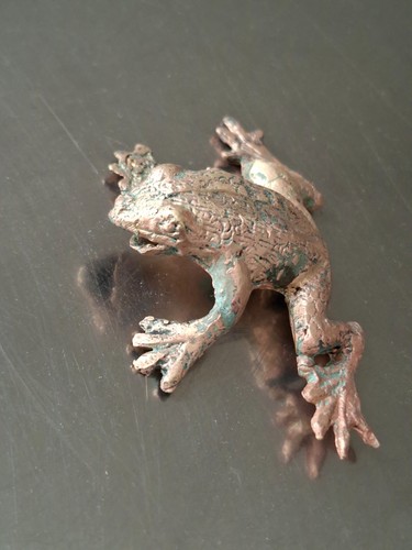 Frosch oder kröte - frosch, antik