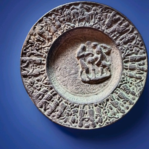 Römisch bronze antik relief - römisch,