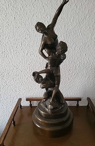 Bronzebüste raub der - raub,