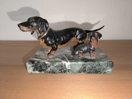 Skulptur wiener bronze - wiener, ein