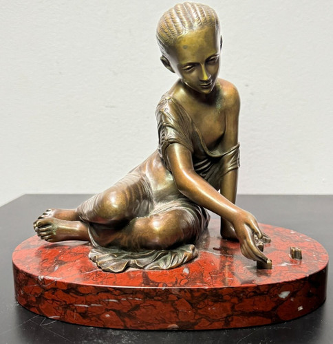 Bronzefigur frankreich la - bronzefigur,, frankreich,