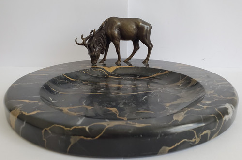 Alter bronze hirsch auf - alter,