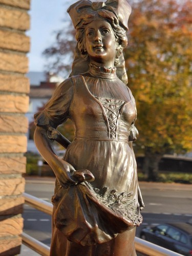 Bronzefigur holländisches - bronzefigur,