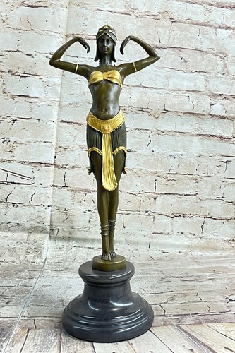 Bronze skulptur collector - skulptur,