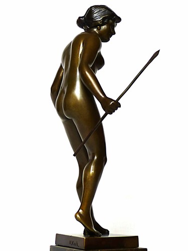 Bronzefigur art déco - art, +