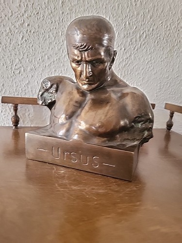 Bronzebüste ursus der bär - "ursus",