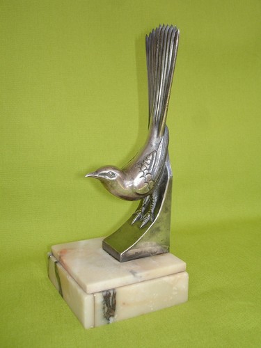 Bronzeskulptur vogel - bronzeskulptur, „vogel“