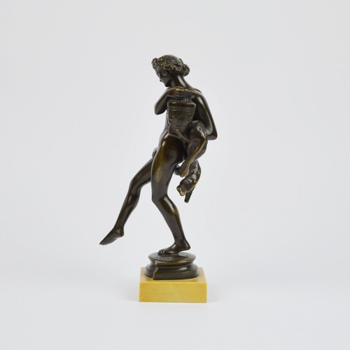 Bronze bacchus dionysos - -,