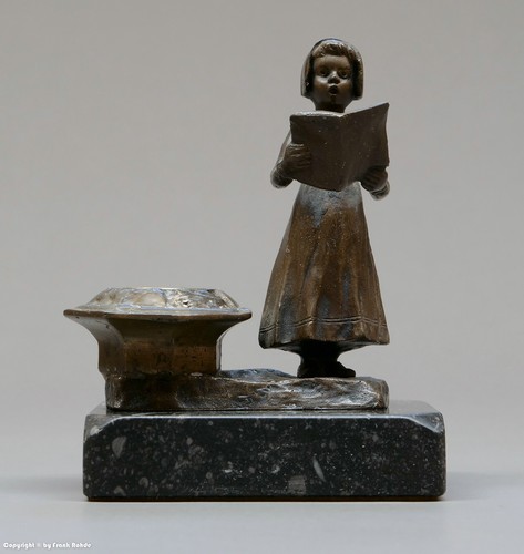 Bronze figur singendes - -,