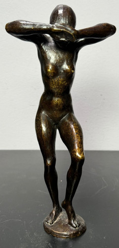 Bronzefigur frauenakt mit - frauenakt,