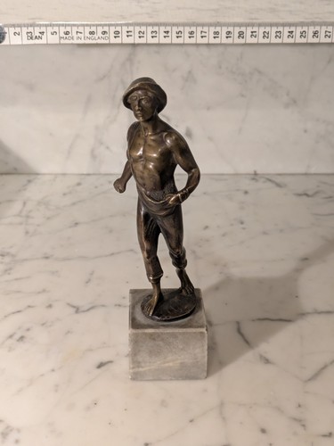 Bronzefigur franz iffland der - bronzefigur, 'der