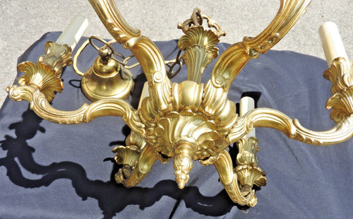 Lüster bronze antik - bronze,