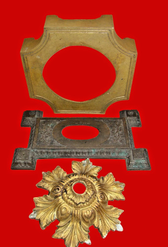 Sockel aus bronze teils - aus,