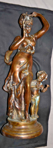 Große bronzefigur 1920 - große,