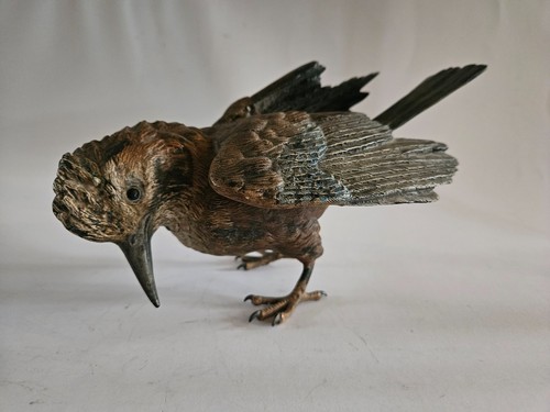 Original wiener bronze vogel - bronze,