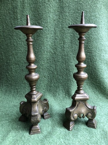 Paar barocker altarleuchter - paar,