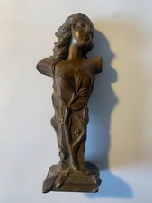 Bronze Skulptur - Dame mit