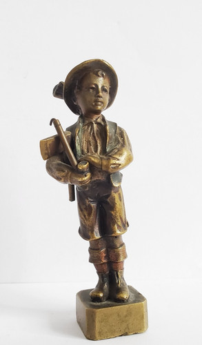 Alte wiener bronze junger - wiener,