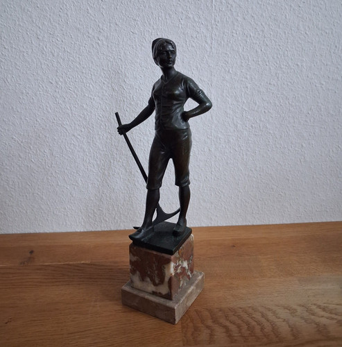 Franz iffland bronze skulptur - franz,