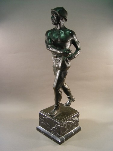 Bronzestatue bronzefigur - /,