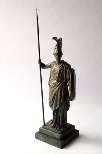 Bronzefigur göttin athene - "göttin, athene"