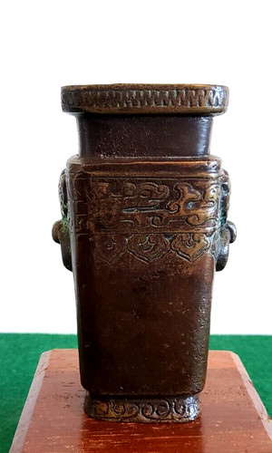 Antike bronzeguss bronze - antike, vase