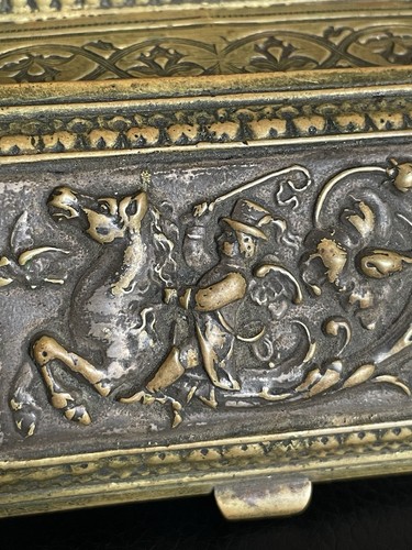 Antike schatulle bronze - schatulle,