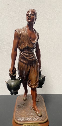 Bronzefigur marcel debut - bronzefigur,,