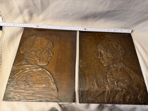 Signierte schwere bronze - signierte,