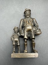 Bronze Figur Großvater mit