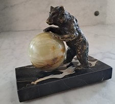Bronze Skulptur Bär mit