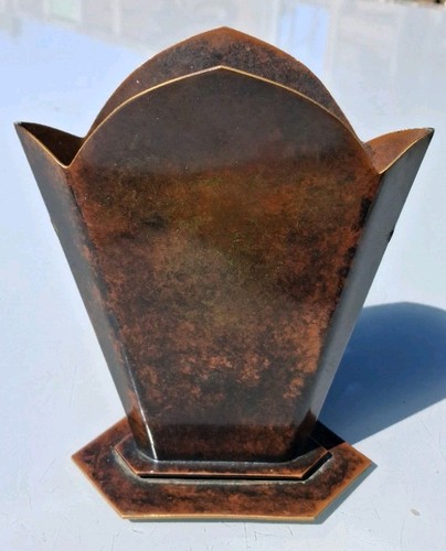 Art deco bronze - vase, von